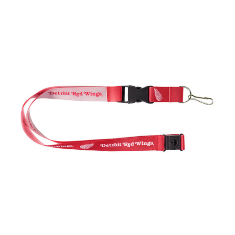 Detroit Red Wings Lanyard Reversible - Special Order