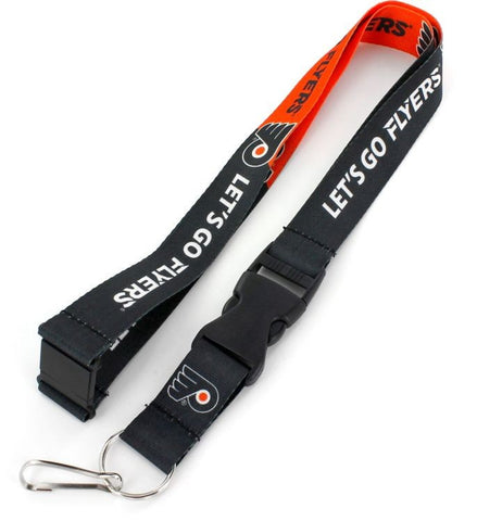 Philadelphia Flyers Lanyard Breakaway Style Slogan Design - Special Order