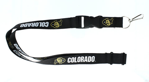 Colorado Buffaloes Lanyard Black - Special Order