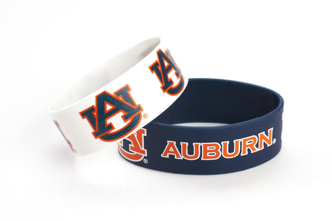 Auburn Tigers Bracelets - 2 Pack Wide