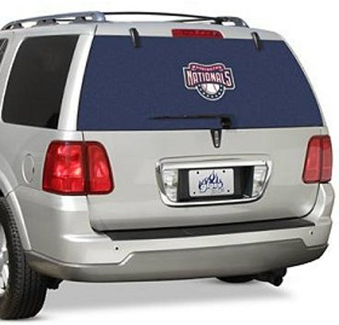 Washington Nationals Window Film Rear