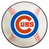 Chicago Cubs Baseball Rug - 27in. Diameter