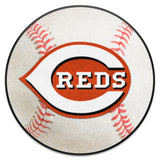 Cincinnati Reds Baseball Rug - 27in. Diameter