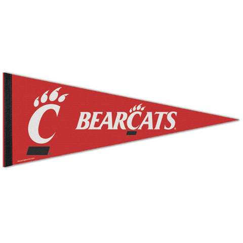 Cincinnati Bearcats Pennant 12x30 Premium Style - Special Order