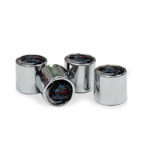 Miami Marlins Valve Stem Caps