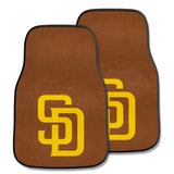 San Diego Padres Front Carpet Car Mat Set - 2 Pieces