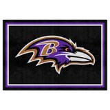 Baltimore Ravens 5ft. x 8 ft. Plush Area Rug