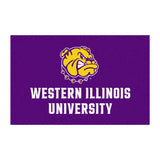 Western Illinois Leathernecks Starter Mat Accent Rug - 19in. x 30in.