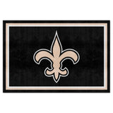New Orleans Saints 5ft. x 8 ft. Plush Area Rug