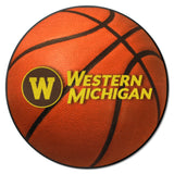 Western Michigan Broncos Basketball Rug - 27in. Diameter