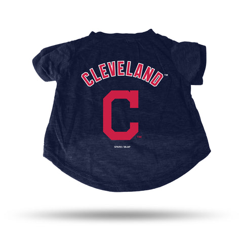 Cleveland Indians Pet Tee Shirt Size S