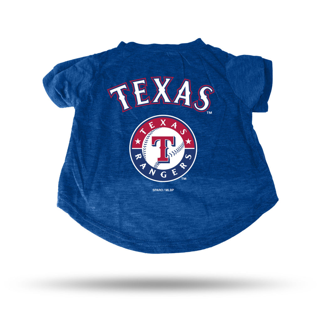 Texas Rangers Pet Tee Shirt Size S