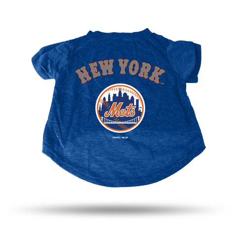 New York Mets Pet Tee Shirt Size S
