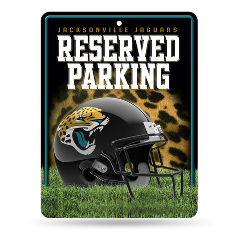 Jacksonville Jaguars Sign Metal Parking - Special Order