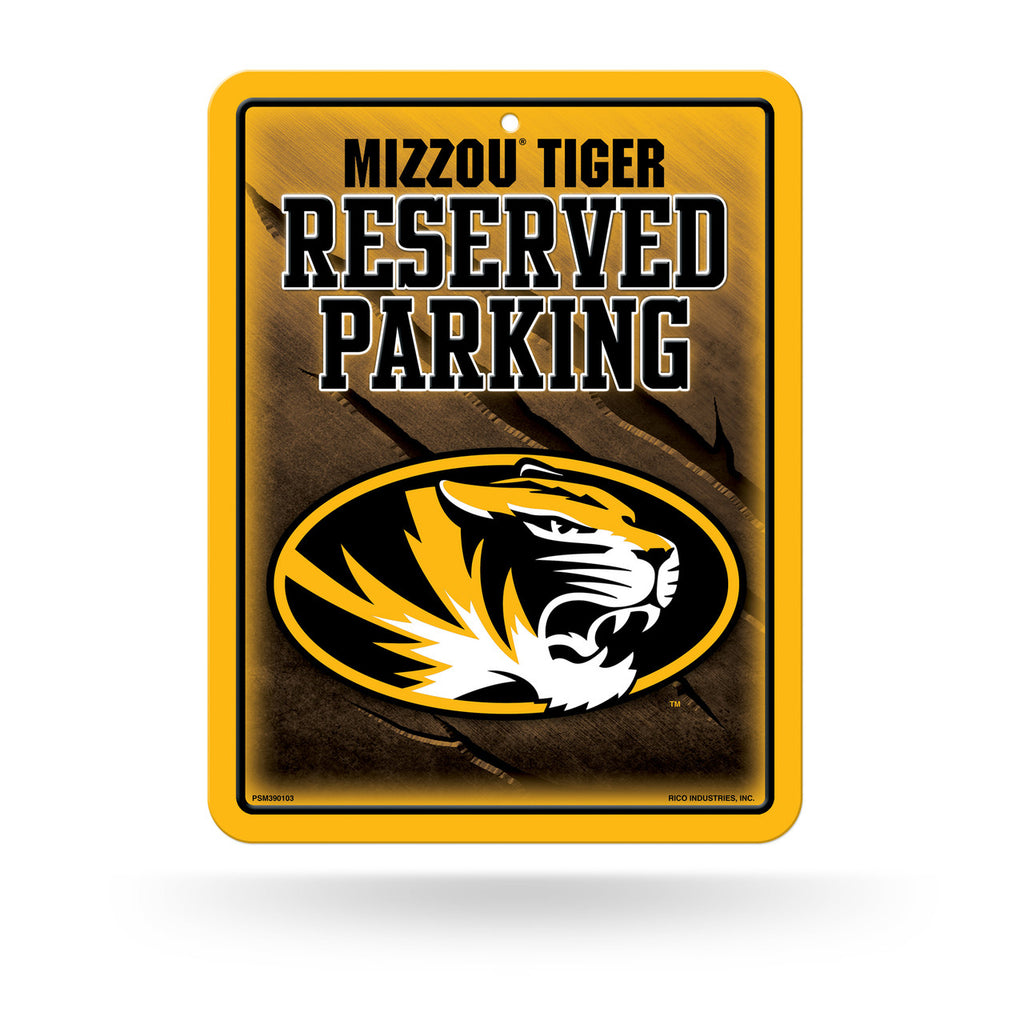 Missouri Tigers Sign Metal Parking Alternate Design Special Order
