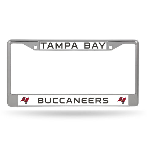 Tampa Bay Buccaneers License Plate Frame Chrome
