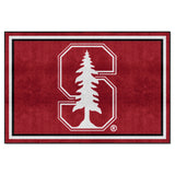 Stanford Cardinal 5ft. x 8 ft. Plush Area Rug