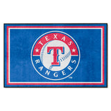 Texas Rangers 4ft. x 6ft. Plush Area Rug