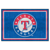 Texas Rangers 5ft. x 8 ft. Plush Area Rug