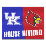 House Divided - Kentucky / Louisville Rug 34 in. x 42.5 in.