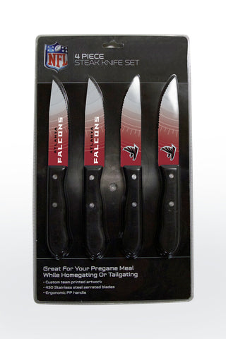 Atlanta Falcons Knife Set Steak 4 Pack