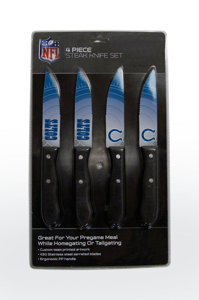 Indianapolis Colts Knife Set Steak 4 Pack