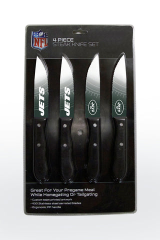 New York Jets Knife Set Steak 4 Pack