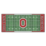 Ohio State Buckeyes Field Runner Mat - 30in. x 72in.