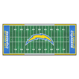 Los Angeles Chargers Field Runner Mat - 30in. x 72in.