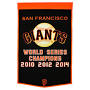 San Francisco Giants Banner 24x36 Wool Dynasty
