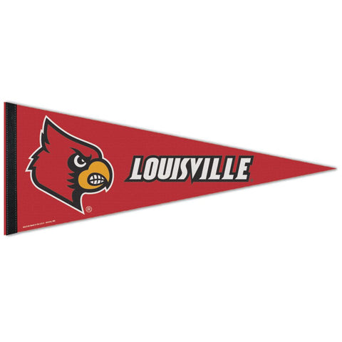Louisville Cardinals Pennant 12x30 Premium Style