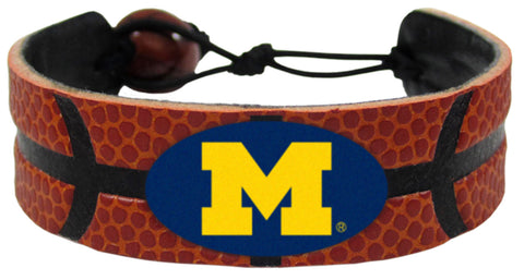 Michigan Wolverines Bracelet Classic Basketball CO