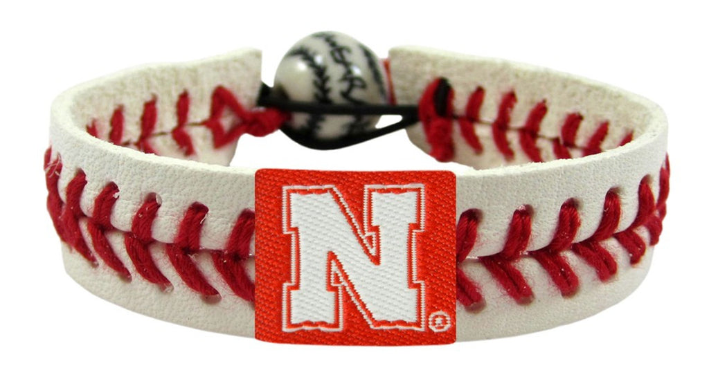 Nebraska Cornhuskers Bracelet Classic Baseball CO