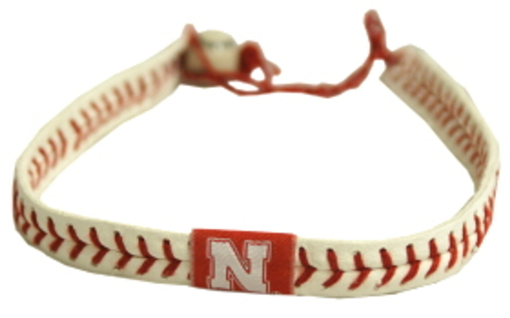 Nebraska Cornhuskers Classic Baseball Necklace