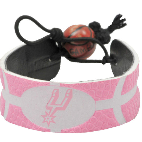 San Antonio Spurs Bracelet Basketball Pink CO