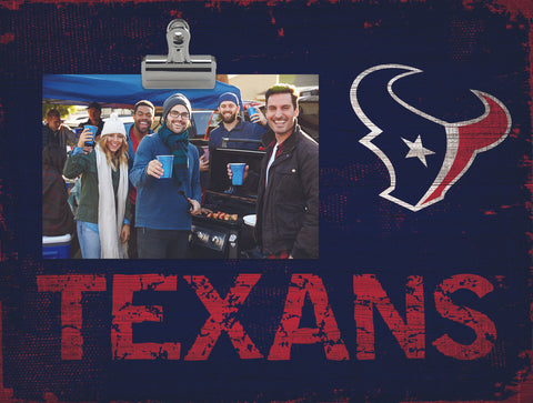 Houston Texans Clip Frame - Special Order