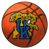 Kentucky Wildcats Basketball Rug - 27in. Diameter, Wildcat Logo