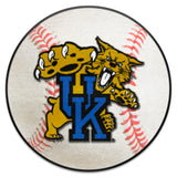 Kentucky Wildcats Baseball Rug - 27in. Diameter, Wildcat Logo