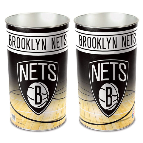 Brooklyn Nets Wastebasket 15 Inch - Special Order