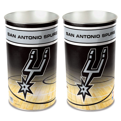 San Antonio Spurs Wastebasket 15 Inch - Special Order
