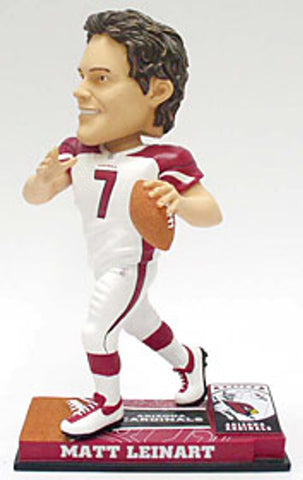 Arizona Cardinals Matt Leinart Forever Collectibles On Field Bobblehead