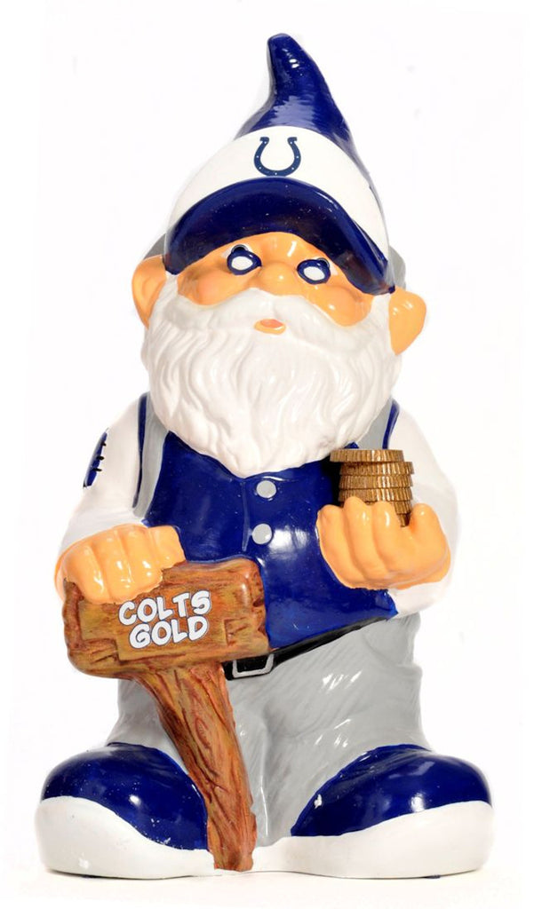 Indianapolis Colts Garden Gnome - Coin Bank CO