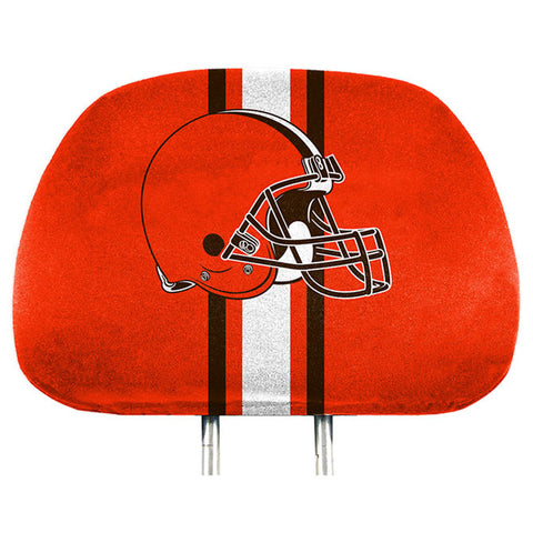Cleveland Browns Headrest Covers Full Printed Style - Special Order