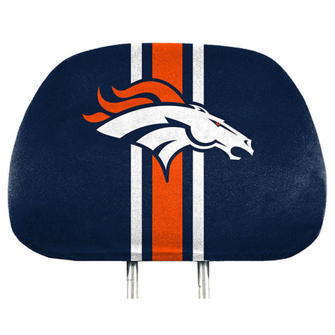 Denver Broncos Headrest Covers Full Printed Style - Special Order
