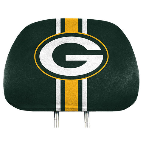 Green Bay Packers Headrest Covers Full Printed Style