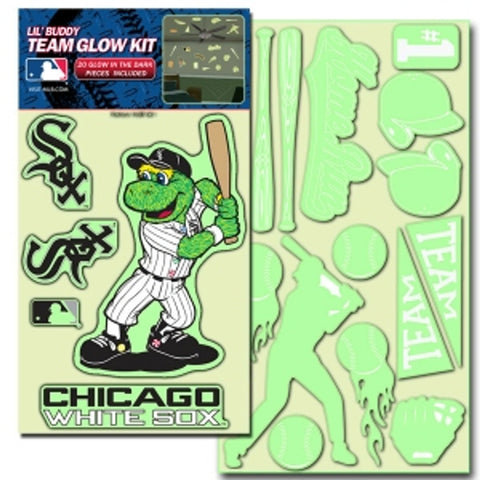 Chicago White Sox Decal Lil Buddy Glow in the Dark Kit CO
