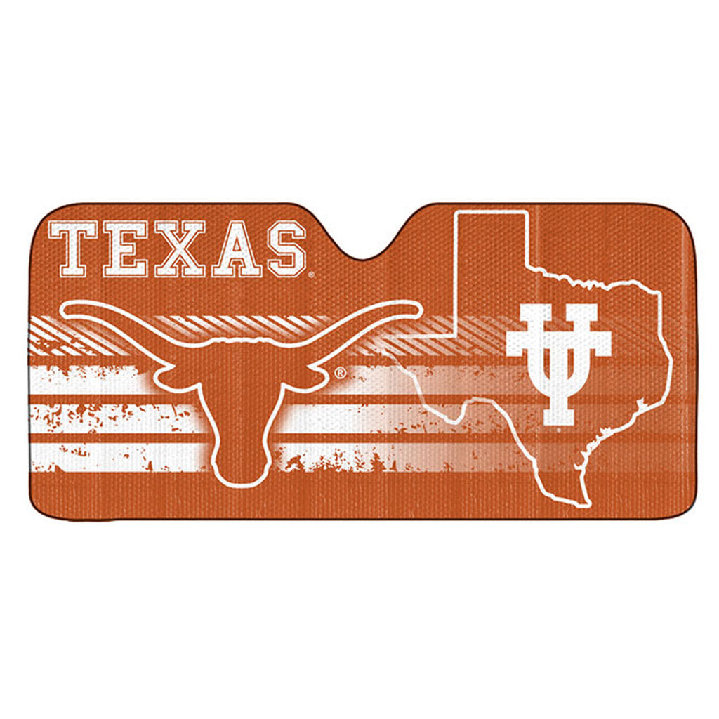 Texas Longhorns Auto Sun Shade 59x27