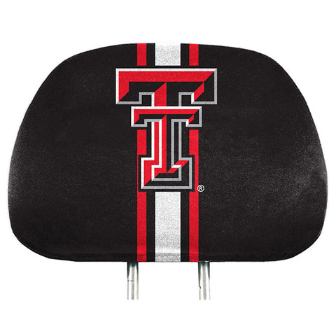 Texas Tech Red Raiders Headrest Covers Full Printed Style - Special Order