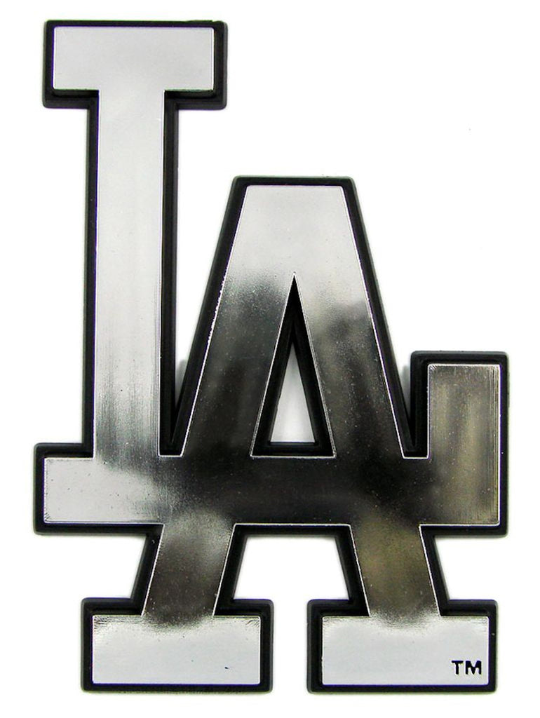 Los Angeles Dodgers Auto Emblem - Silver