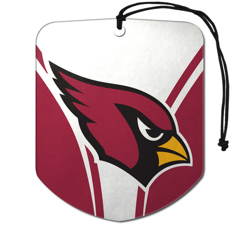 Arizona Cardinals Air Freshener Shield Design 2 Pack